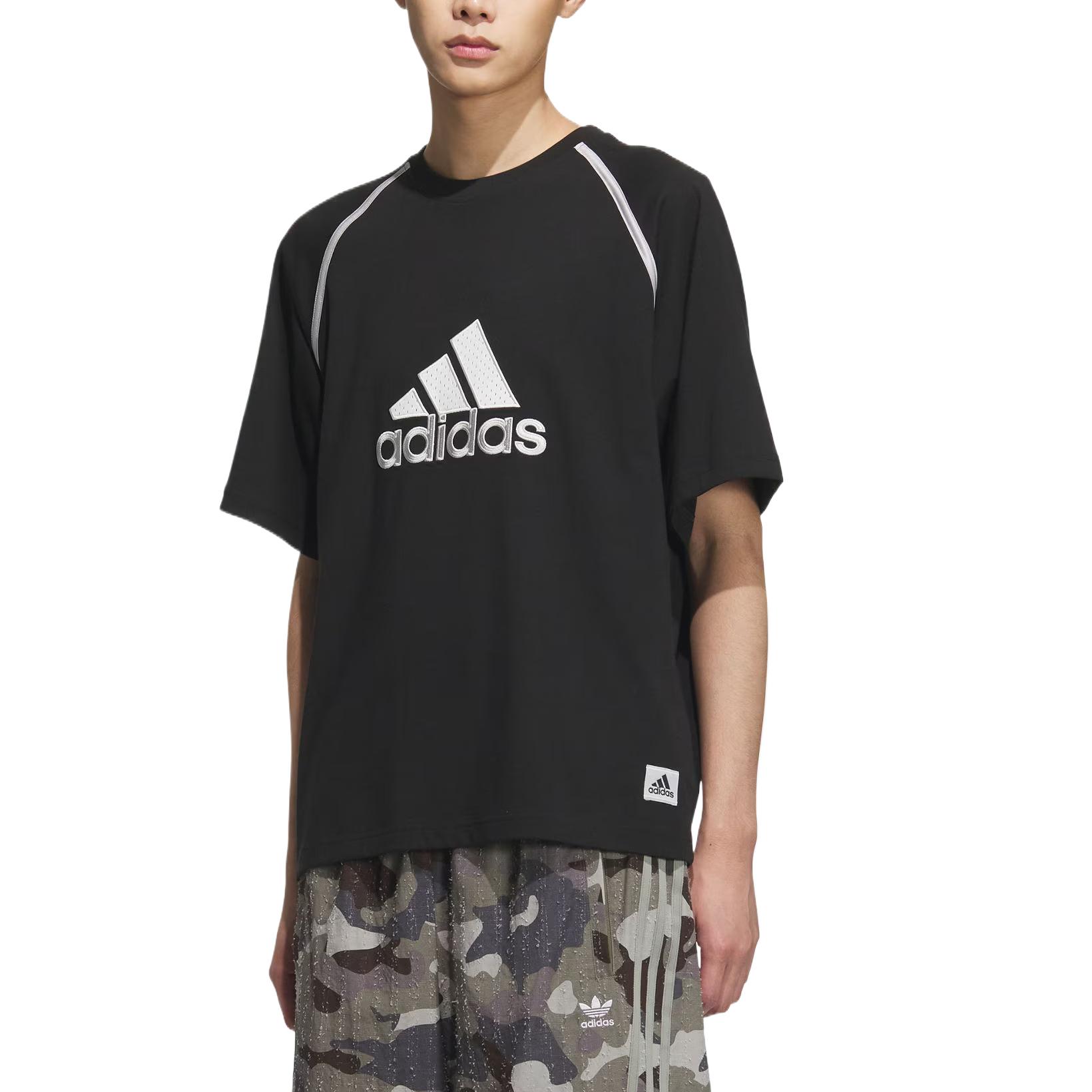 Adidas Originals Футболка Badge мужская black — фото 3