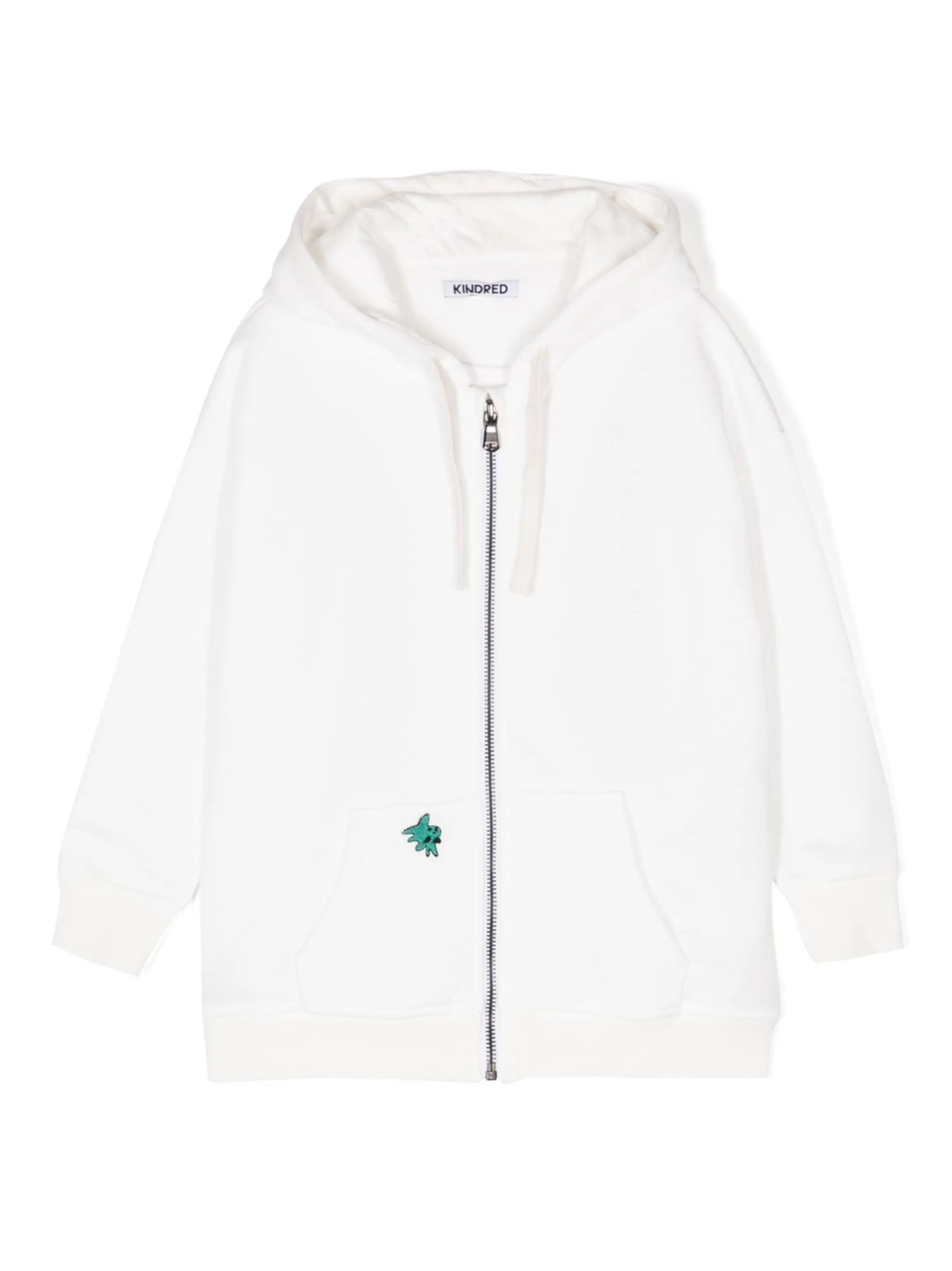 

Худи из органического хлопка с вышивкой Kindred, белый