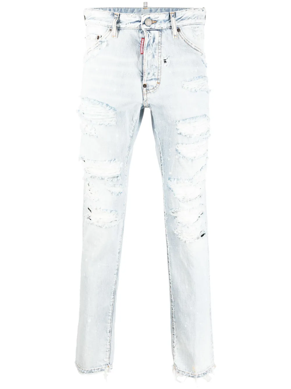 

Джинсы с прорезями DSQUARED2, синий