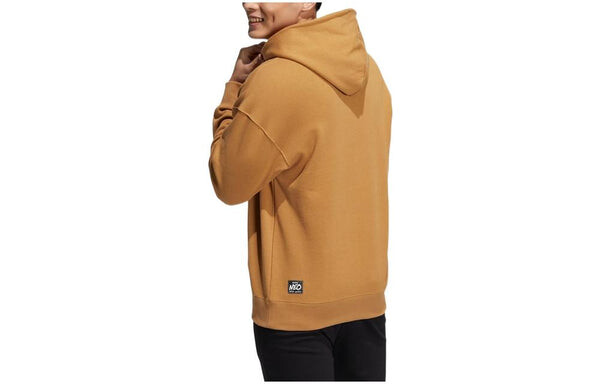 Толстовка с капюшоном neo hoodies Adidas, коричневый — фото 3