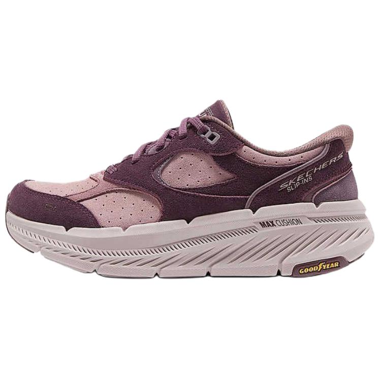 

Skechers Женские кроссовки для бега GO Series с амортизацией и износостойкостью, цвет Women's Plum Red