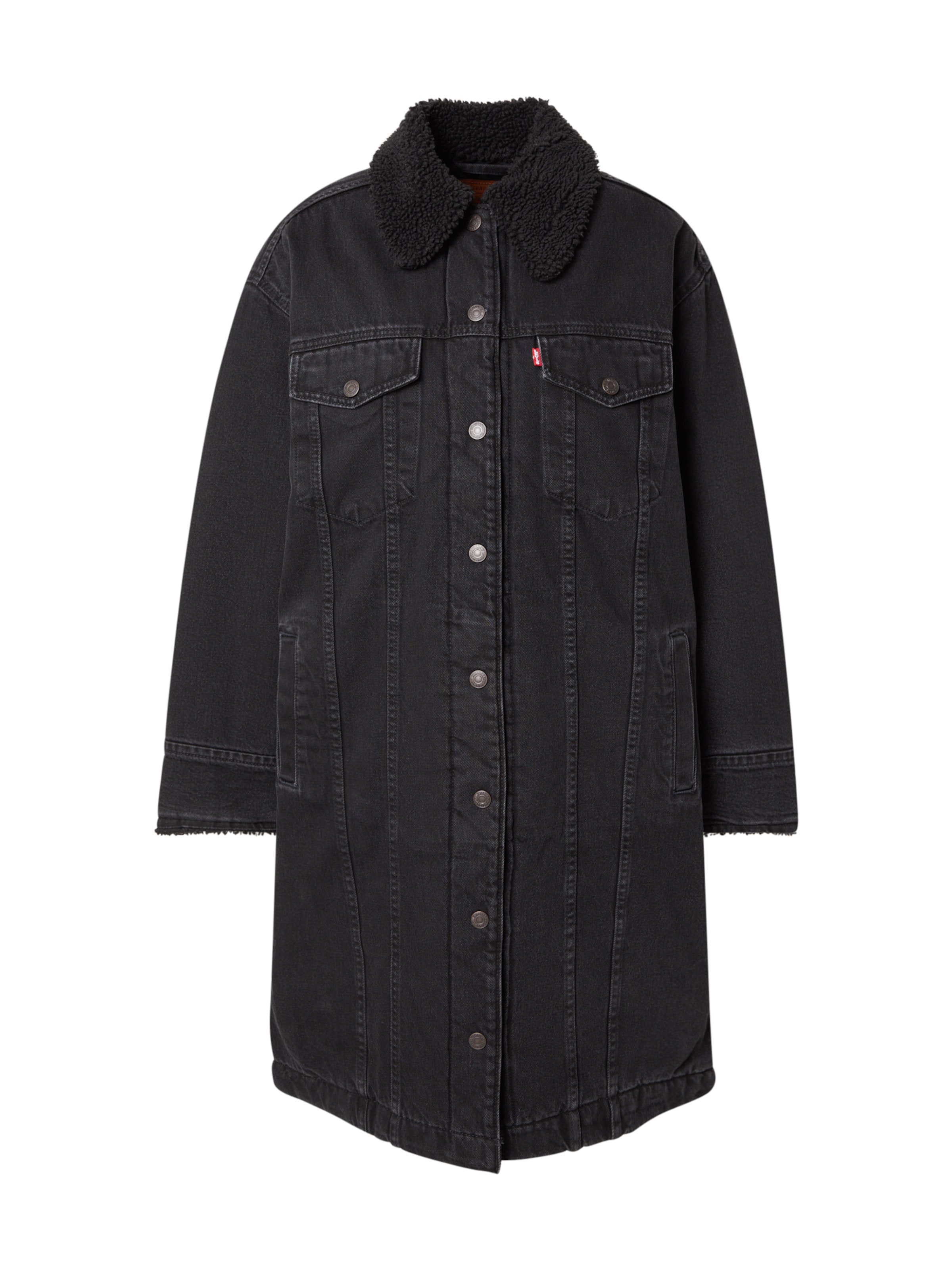 

LEVI'S Куртка для межсезонья в черном цвете