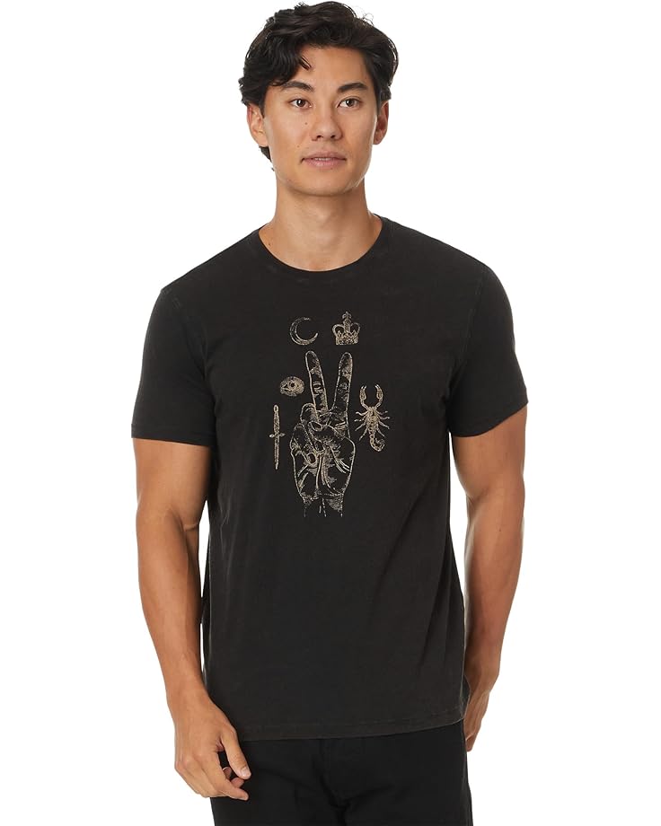 

Футболка John Varvatos Elements Peace Tee KG6737W24, черный