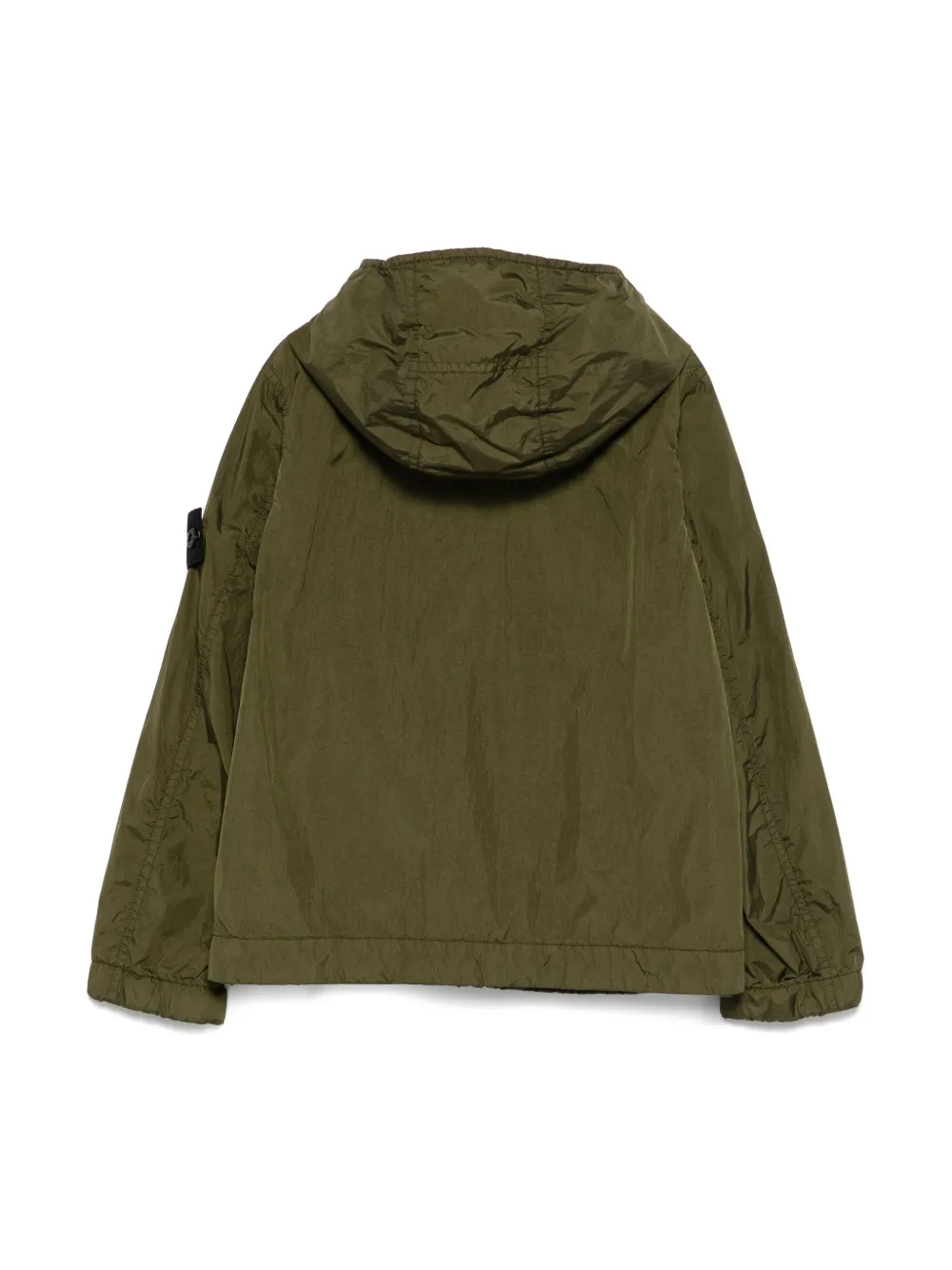 Куртка с нашивкой Compass Stone Island Junior, зеленый — фото 2