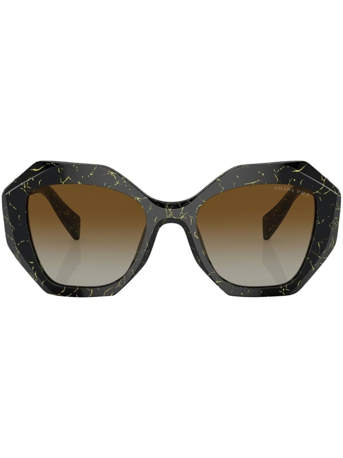 

Prada Eyewear солнцезащитные очки с логотипом, черный
