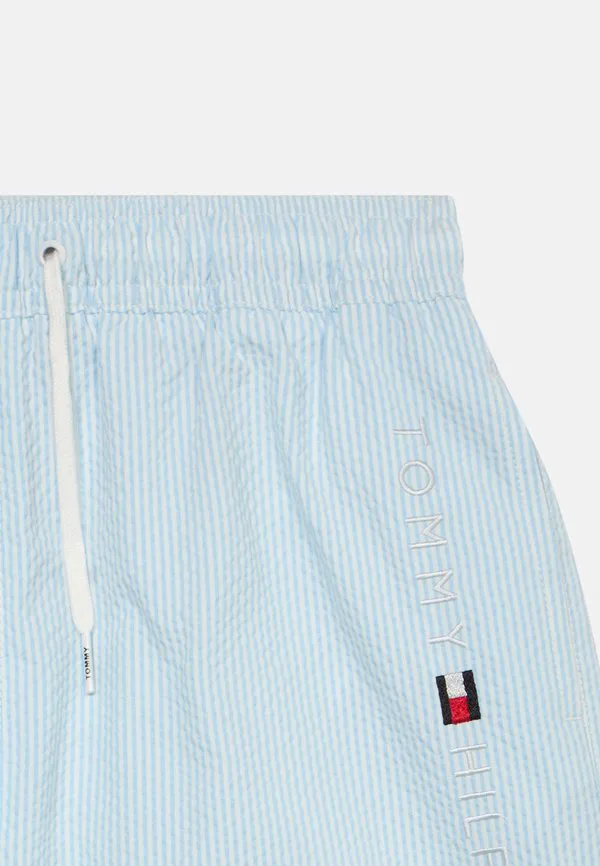 Оригинальные плавательные шорты средней длины в полоску ithaca. Tommy Hilfiger, Sail Blue/Ecru — фото 3