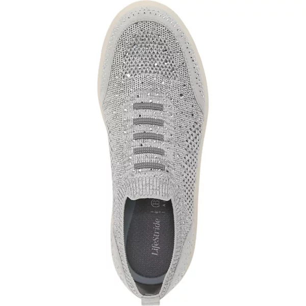 Яркие женские кеды-слипоны, неподвластные времени Lifestride, цвет bright graphite — фото 4