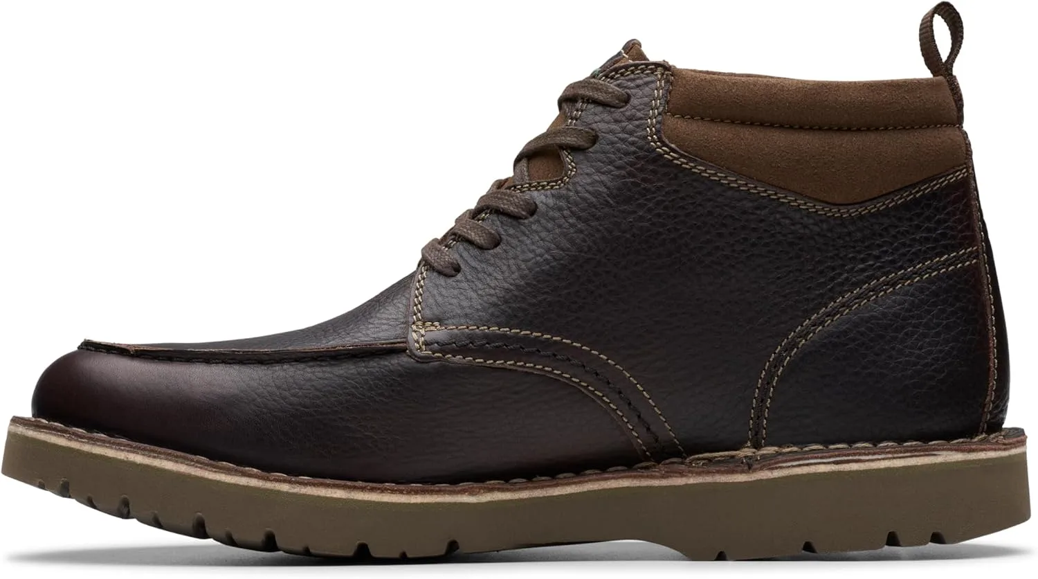Мужские ботинки Clarks Eastridge Peak Chukka, темно-коричневый — фото 3