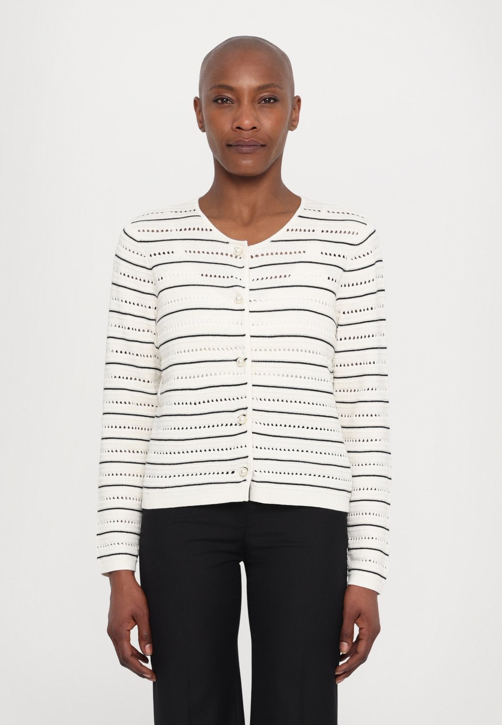 

Кардиган TALIANA STRIPE CARDI DESIGNERS REMIX, кремовый
