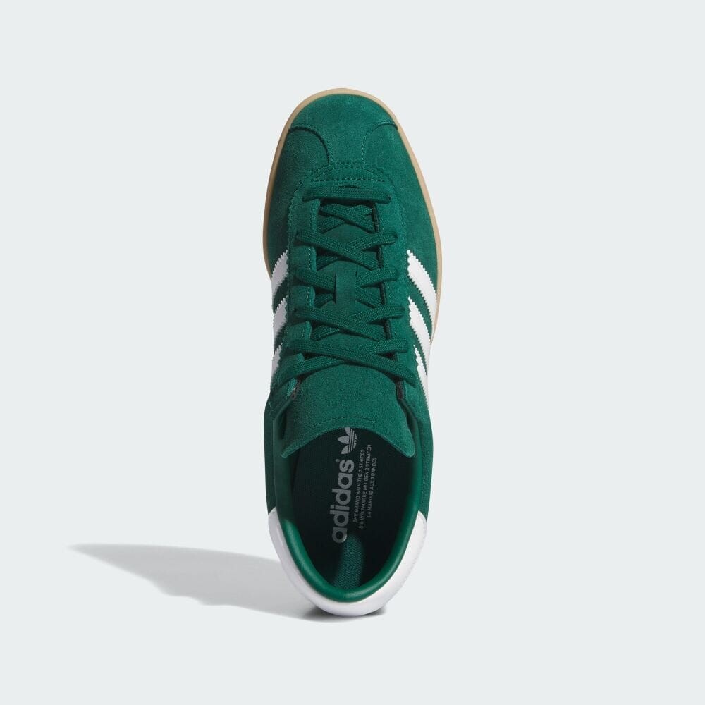 Кроссовки Adidas STADT, цвет College Green/White/Gold Metallic — фото 2