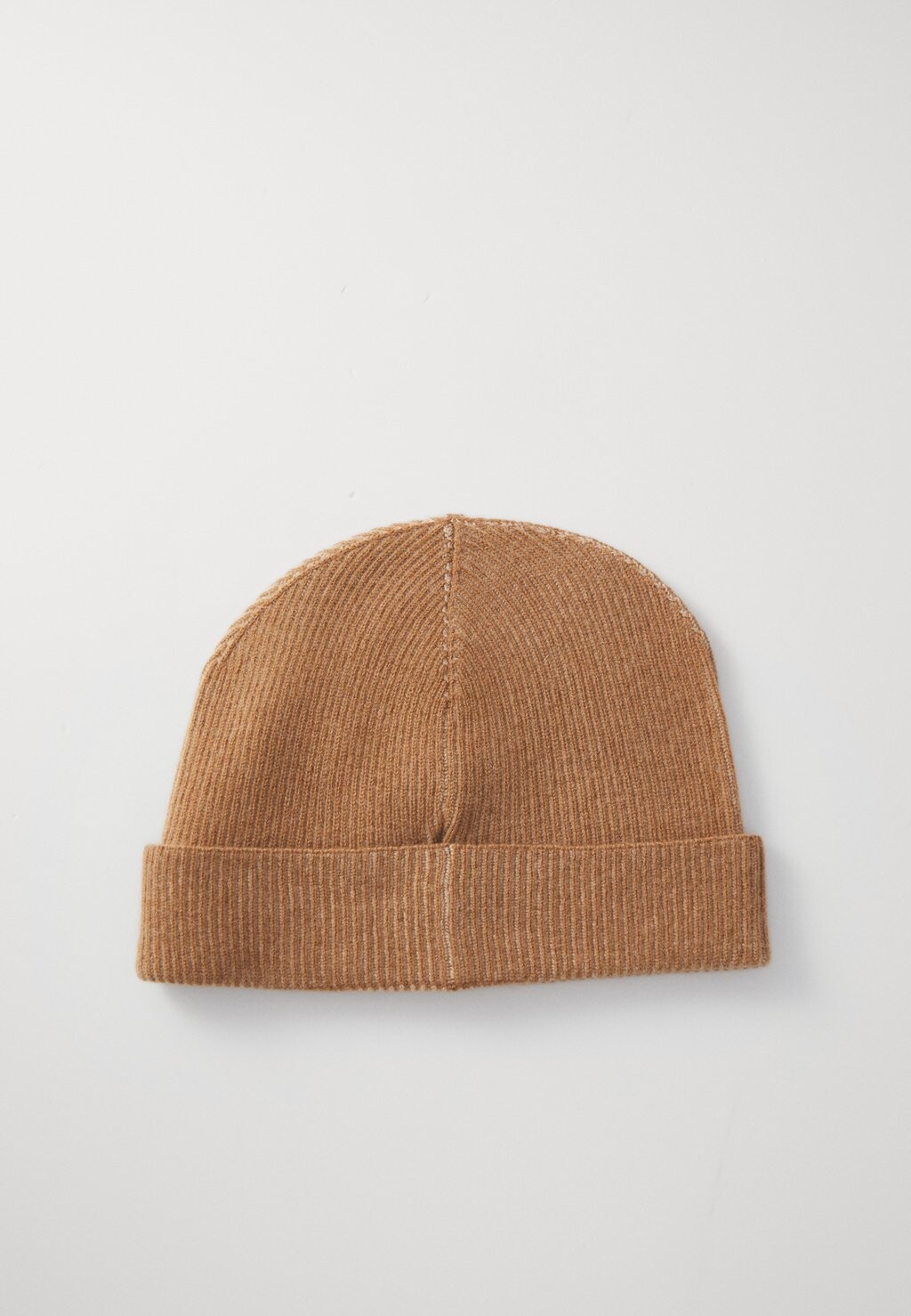 

Шапка PLAITED TURN BACK BEANIE UNISEX KNITID, коричневый
