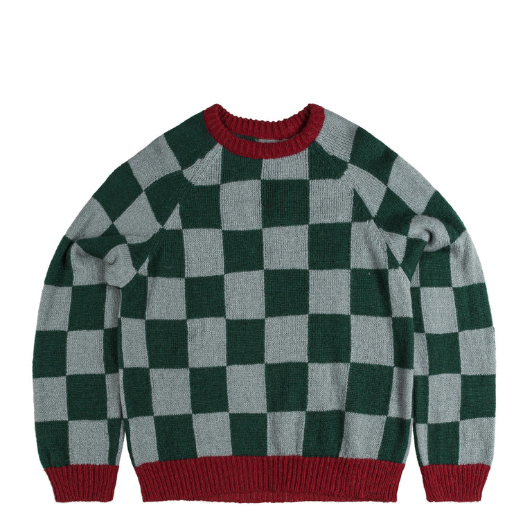 

Свитер rag check sweater Stockholm Surfboard Club, зеленый