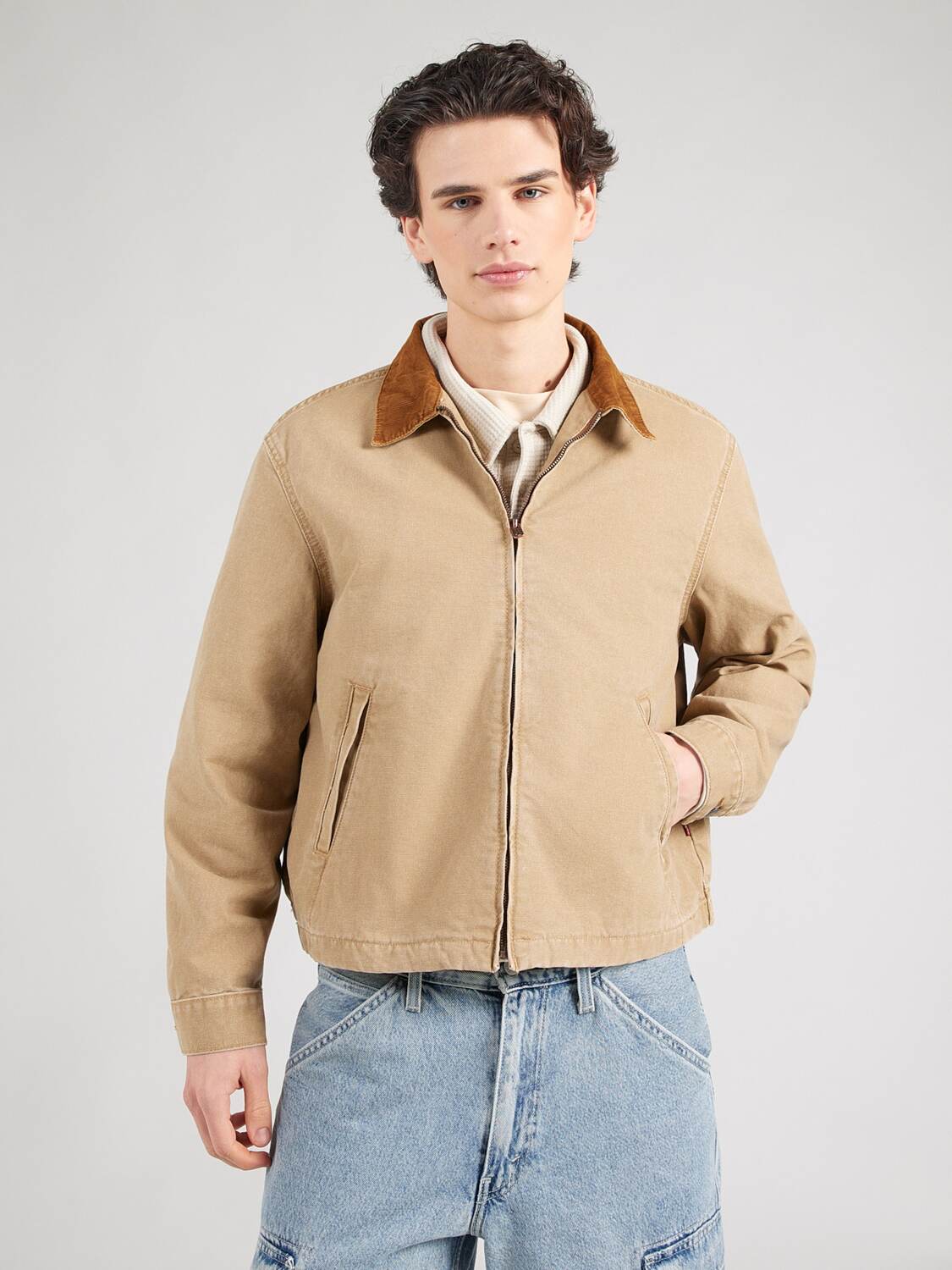 LEVI'S  Межсезонная куртка 'CASTRO' в светло-коричневом цвете — фото 3