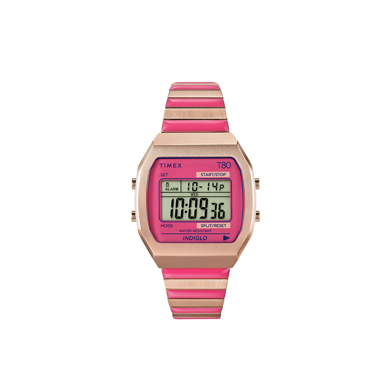 

TIMEX Часы Wrist Watch Electronic Movement Pink Watch Dial Unisex, Pink