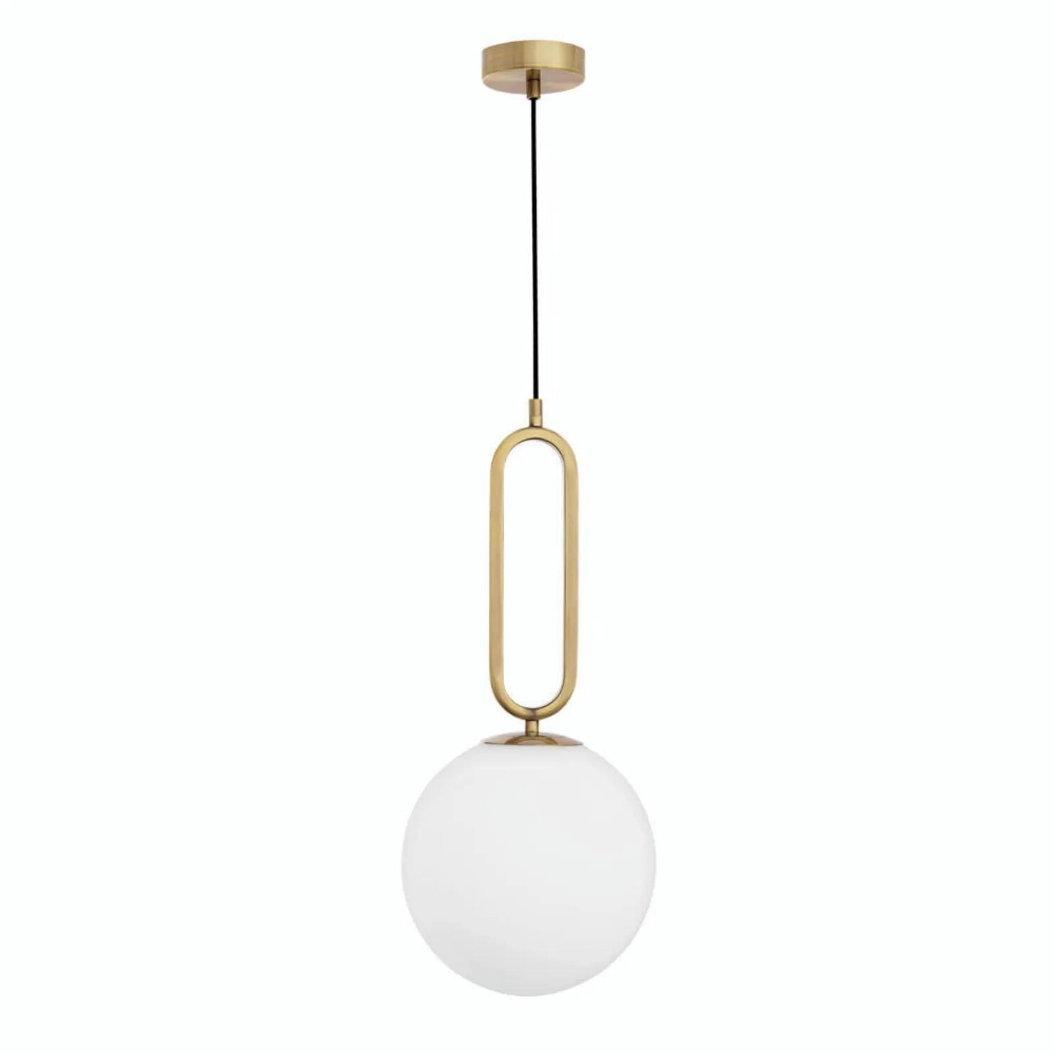 

Подвесная лампа click-licht, 12,5x12,5x56 см, белый/золотой