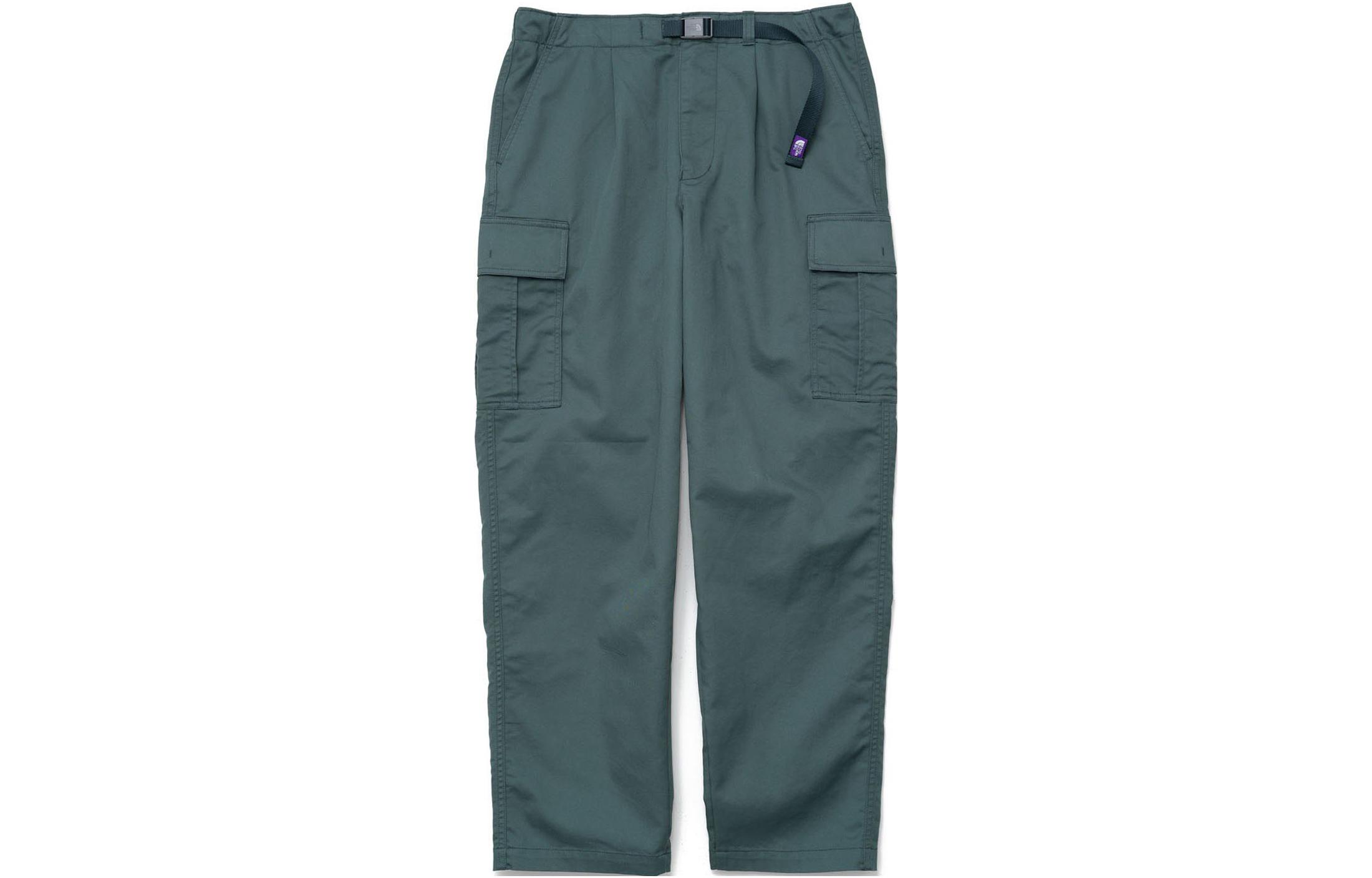 

THE NORTH FACE PURPLE LABEL Повседневные брюки мужские винтажного зеленого цвета