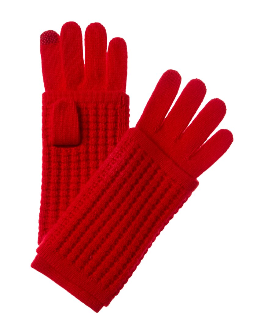 

Перчатки Hannah Rose Waffle Stitch 3-в-1 из кашемира