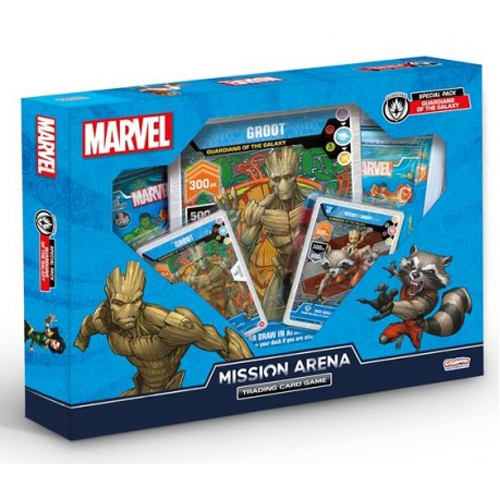 

Карточная игра Marvel Mission Arena Tcg – Special Pack – Guardians Of The Galaxy – Groot/Rocket