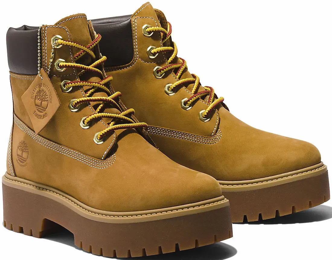 Ботинки Timberland TBL Premium Elevated 6in на шнуровке, кремовый