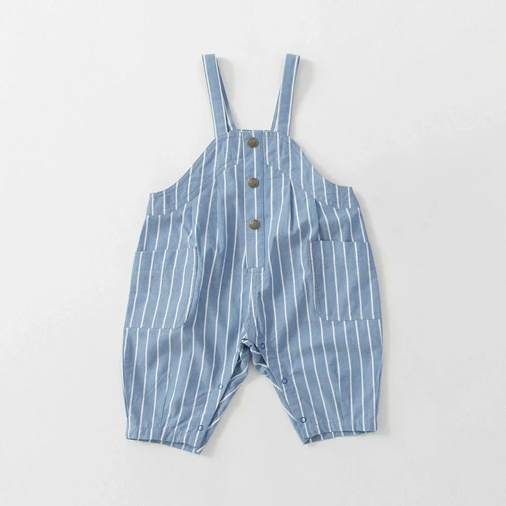 Освежающий комбинезон из шамбре Branshes, Navy blue — фото 2