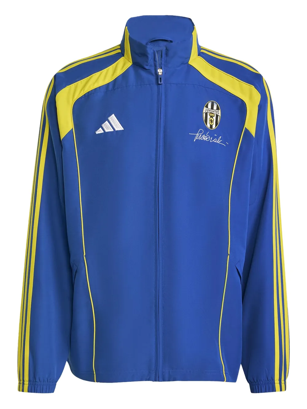 

Куртка с тремя полосками adidas, синий