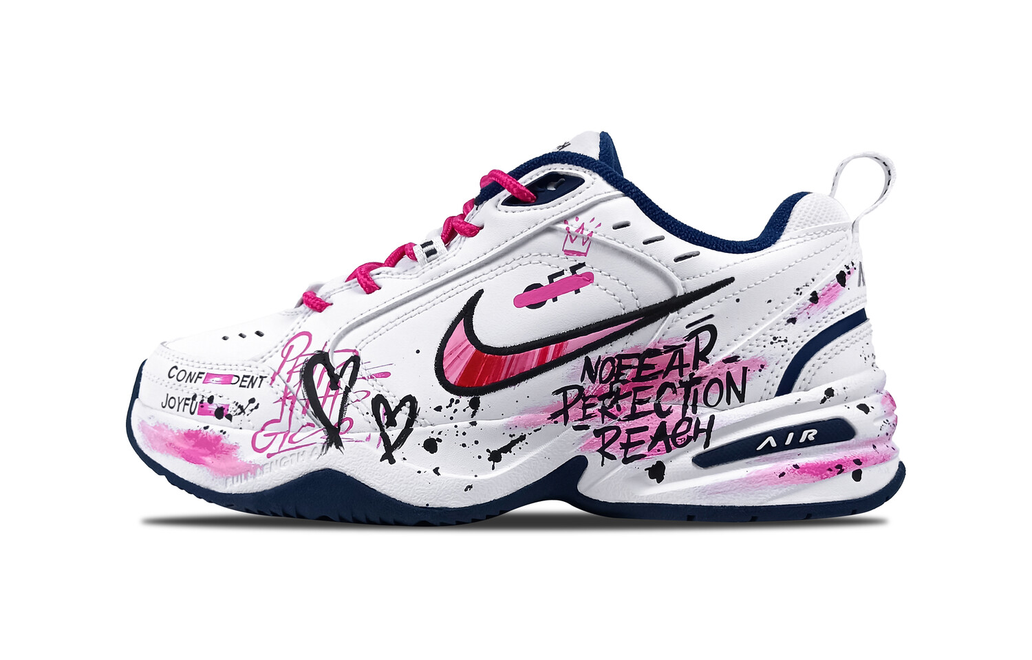 

Кроссовки Nike Air Monarch 4 Chunky Sneakers Unisex Low-top Pink, фуксия, Розовый, Кроссовки Nike Air Monarch 4 Chunky Sneakers Unisex Low-top Pink, фуксия