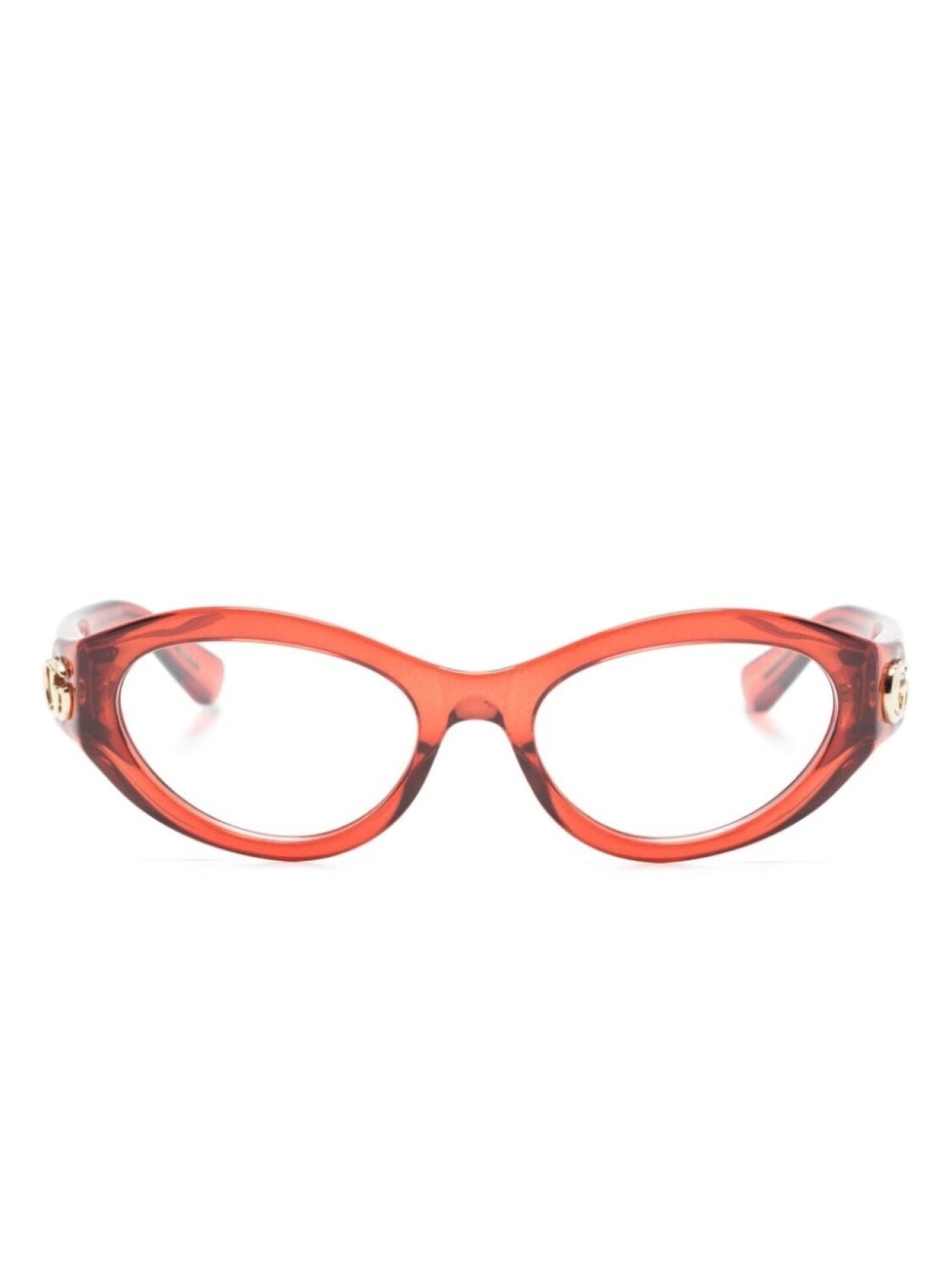 

Gucci Eyewear очки GG1405O в прозрачной оправе, красный