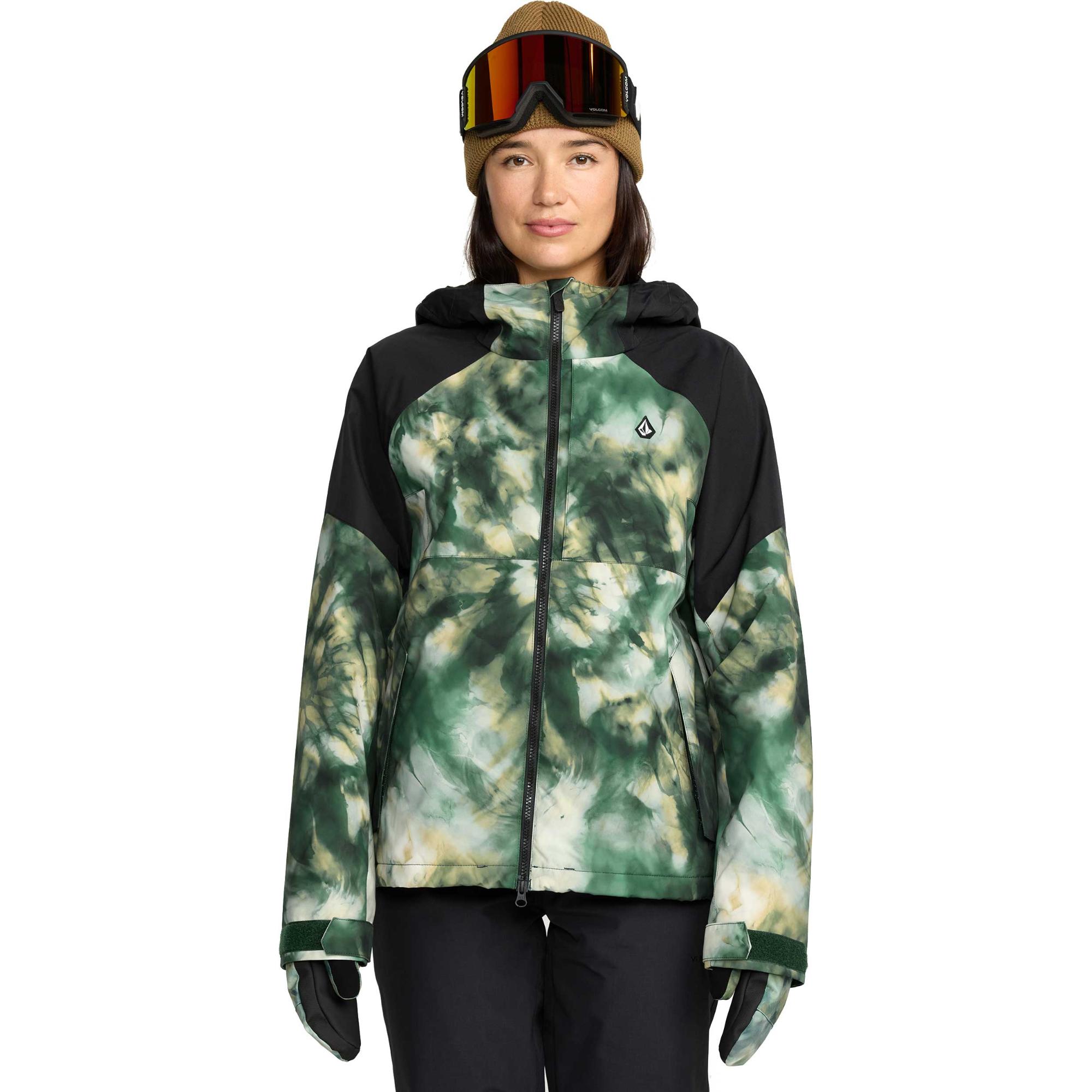 

Женская утепленная зимняя куртка Agate Volcom, Green