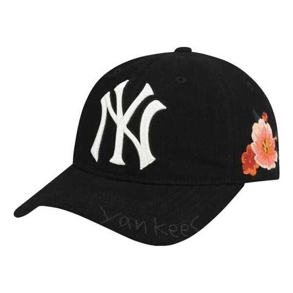 

Кепка MLB Rose Pattern Black Baseball Cap, черный