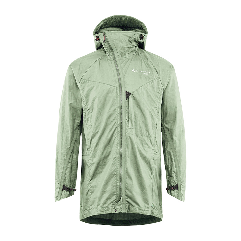 

KLATTERMUSEN Ansur ветровая парка мужская, Marsh Green-Silver Green-Swamp Green-Silver Green