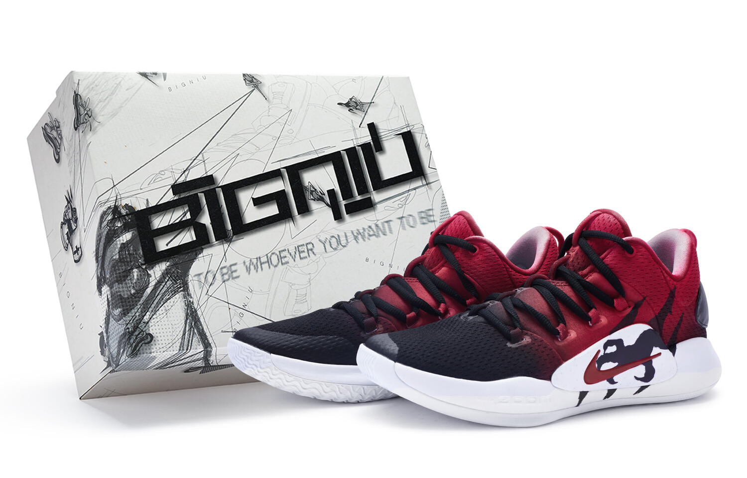 

Баскетбольные кроссовки Hyperdunk X мужские низкие черные Nike