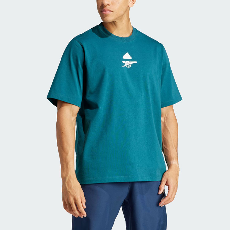 Футболка оверсайз Arsenal Lfstlr Adidas, цвет Wealth Green — фото 3