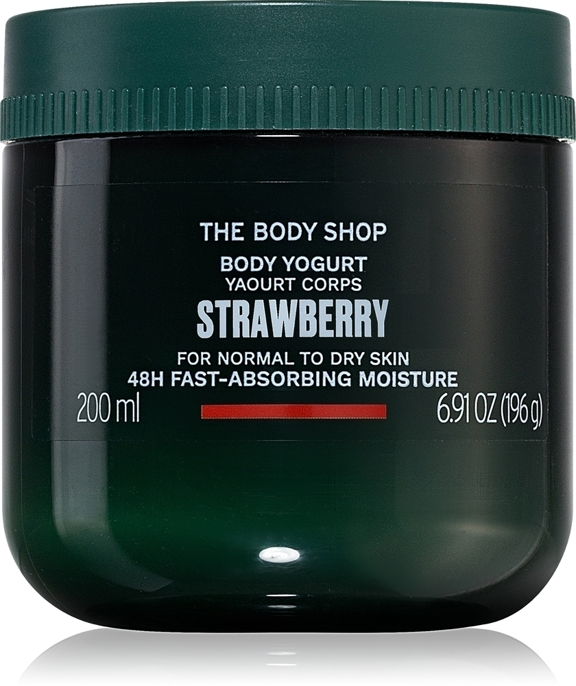 

Клубничный йогурт для тела, йогурт для тела с ароматом клубники The Body Shop, 200 мл