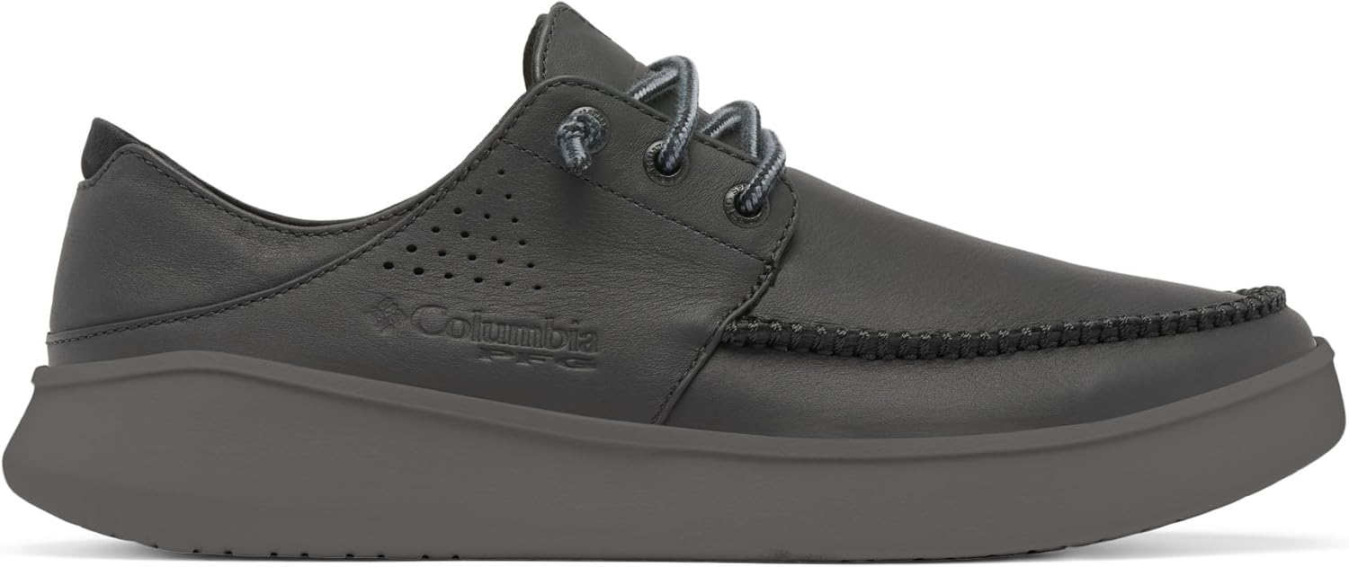 

Columbia мужские кожаные ботинки Boatside, Black/Dark Grey