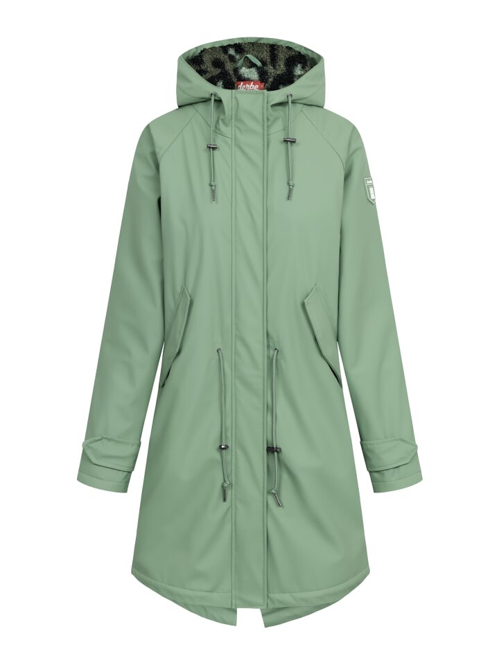 

Дождевик Derbe Friese Tidaholm Leo, цвет hedge green/leo
