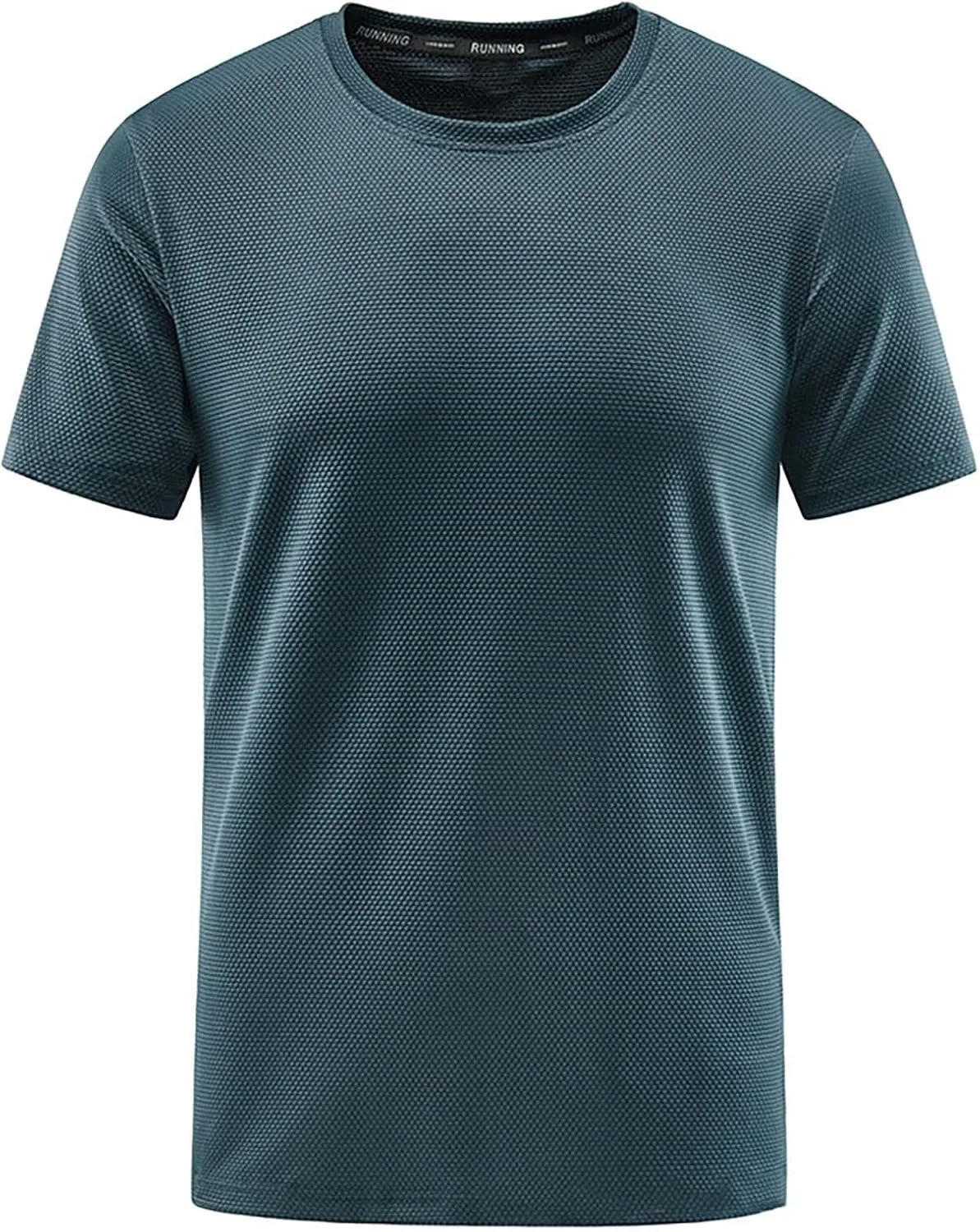 

Мужская футболка с коротким рукавом и круглым вырезом, легкая и удобная