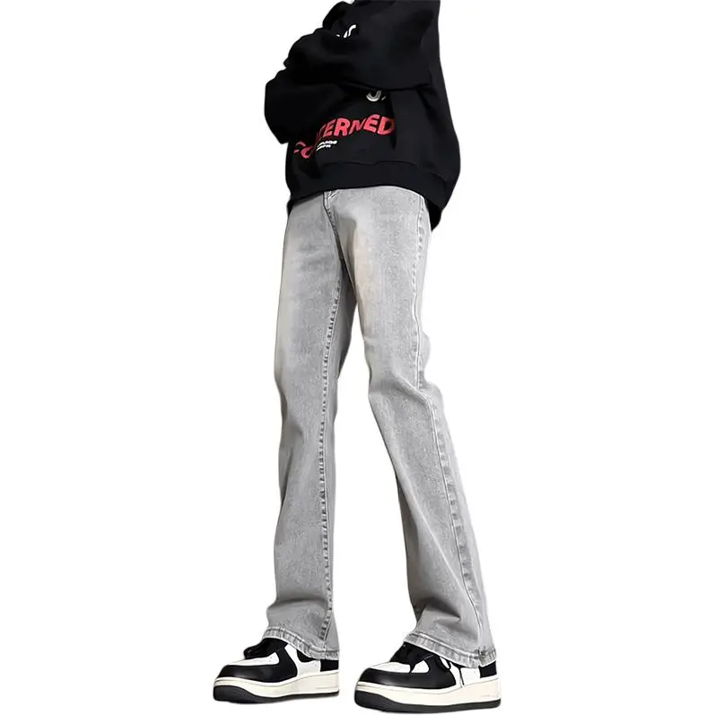 

Джинсы Unisex Moderate Straight Fit VanCamel, smoke серый fleece-lined extended length