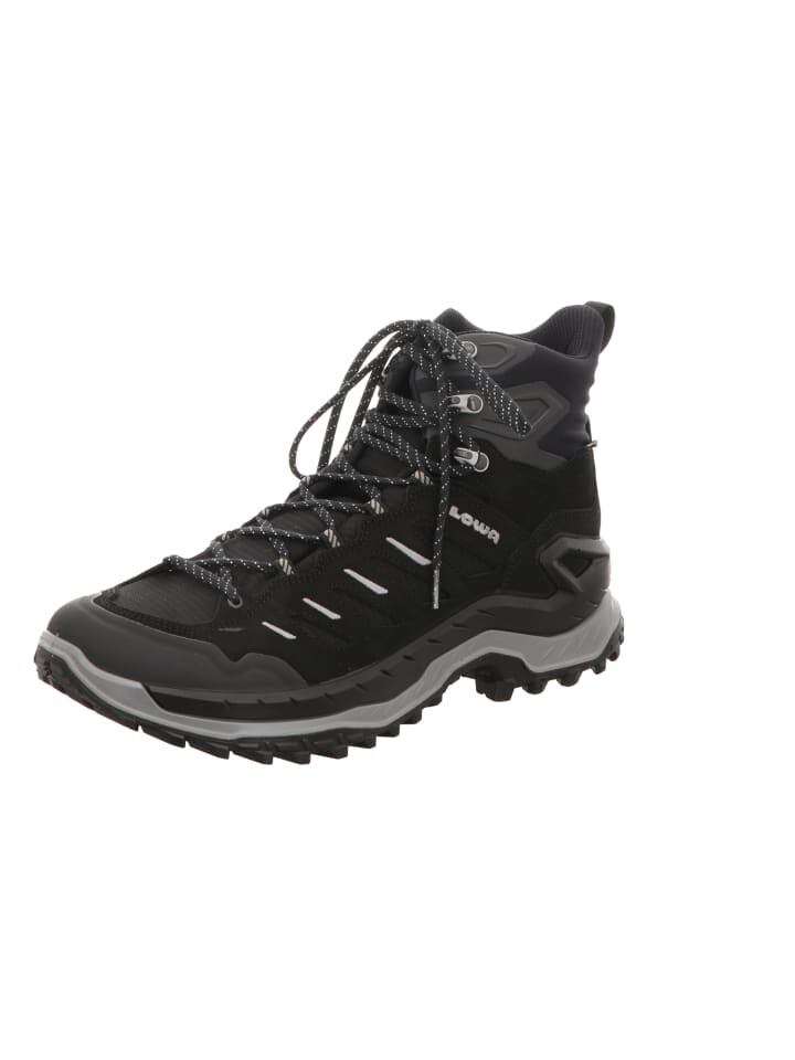 

Сапоги LOWA Stiefel Ungefüttert Schnür Boots Ungefüttert Innovo Gtx Mid, черный