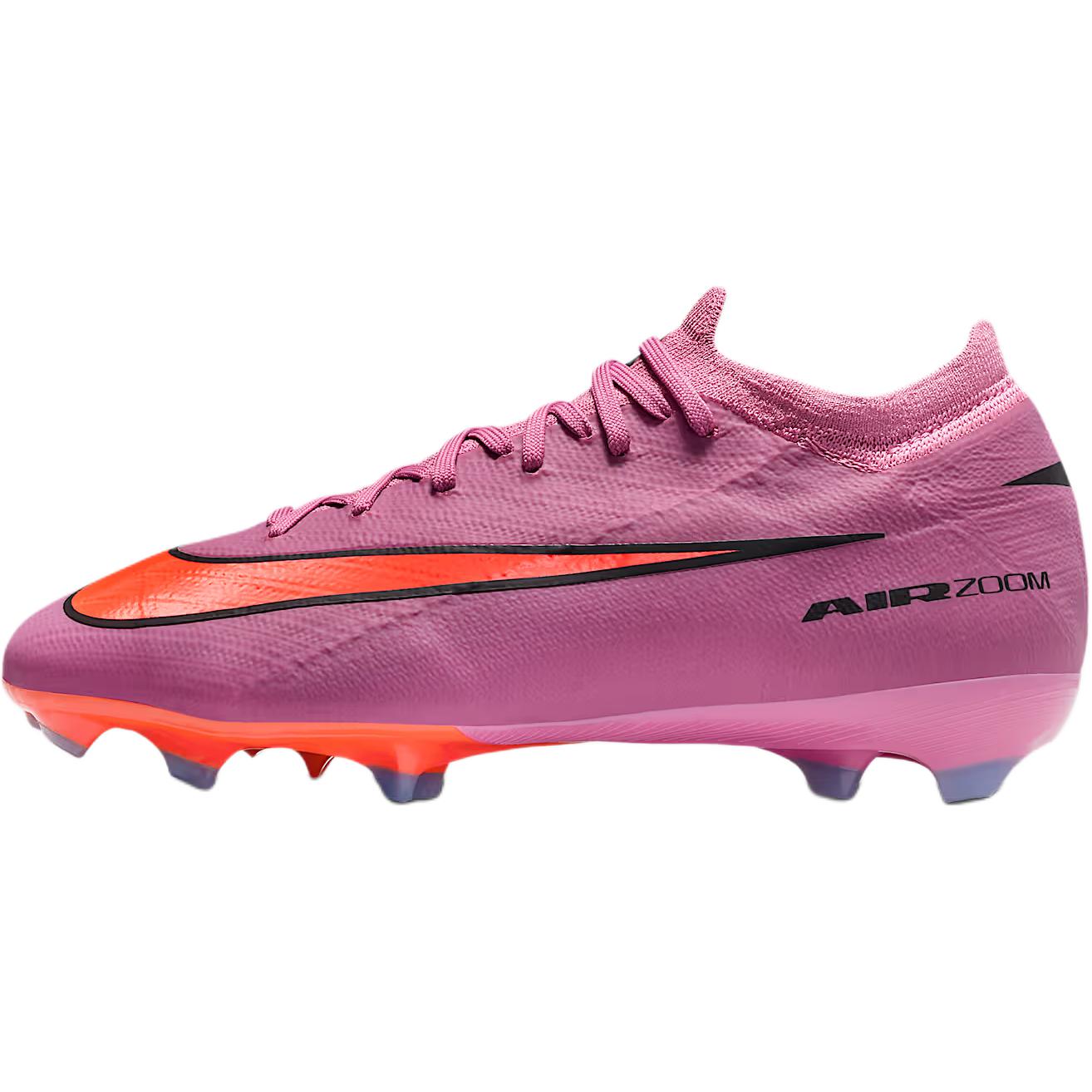

Nike Низкие детские футбольные бутсы Mercurial Vapor 16 Pro розовый фиолетовый/full dark red/black для подростков