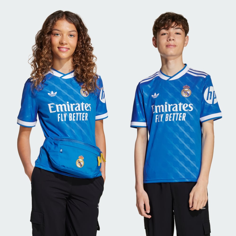 

Джерси Adidas Real Madrid 25/26 Third Jersey Kids, цвет Blue Bird