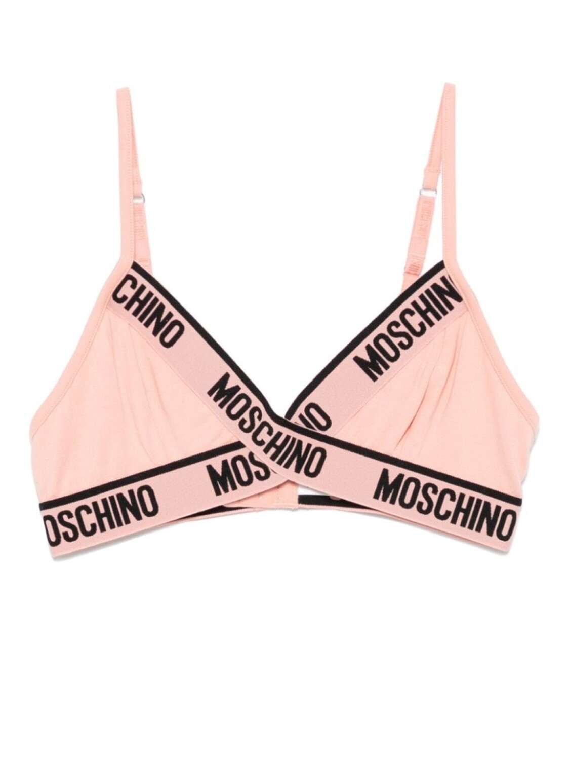 

Бюстгальтер с логотипом Moschino, розовый