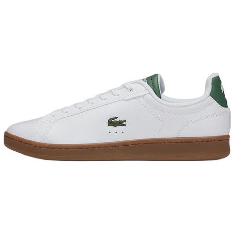 

Кроссовки LACOSTE Skateboarding Shoes Men Low-top White/Green, зеленый