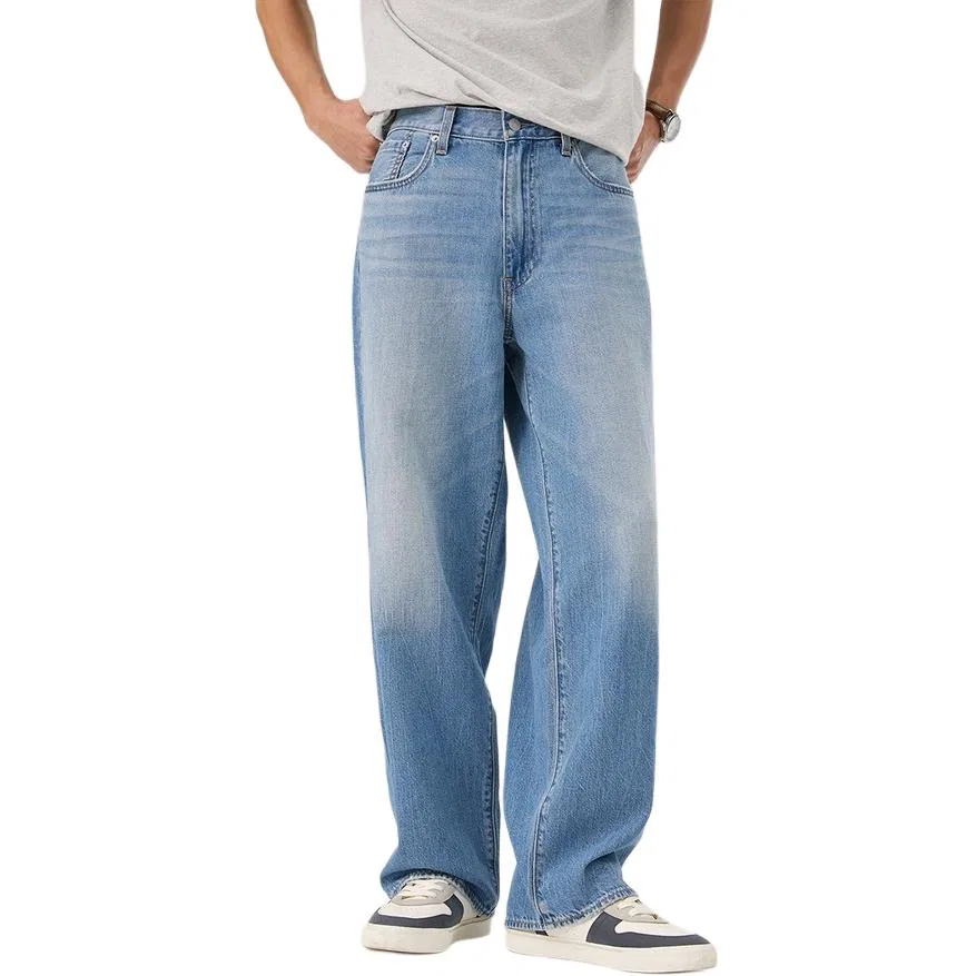 Джинсы Ice Cool Series мужские синие moderate wide leg Levis, Blue — фото 4