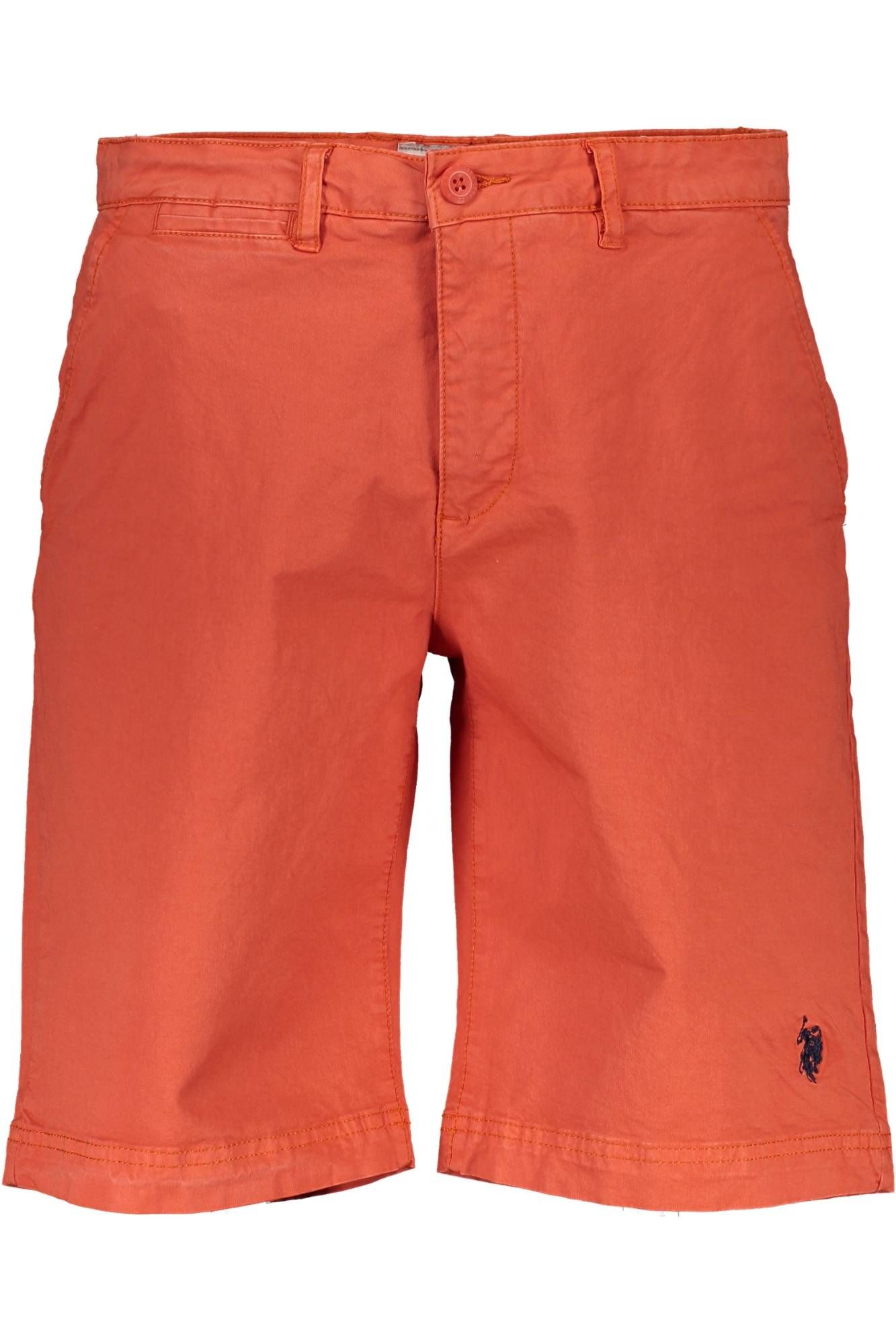 

Мужские бермуды из оранжевого хлопка U.S. Polo Assn.