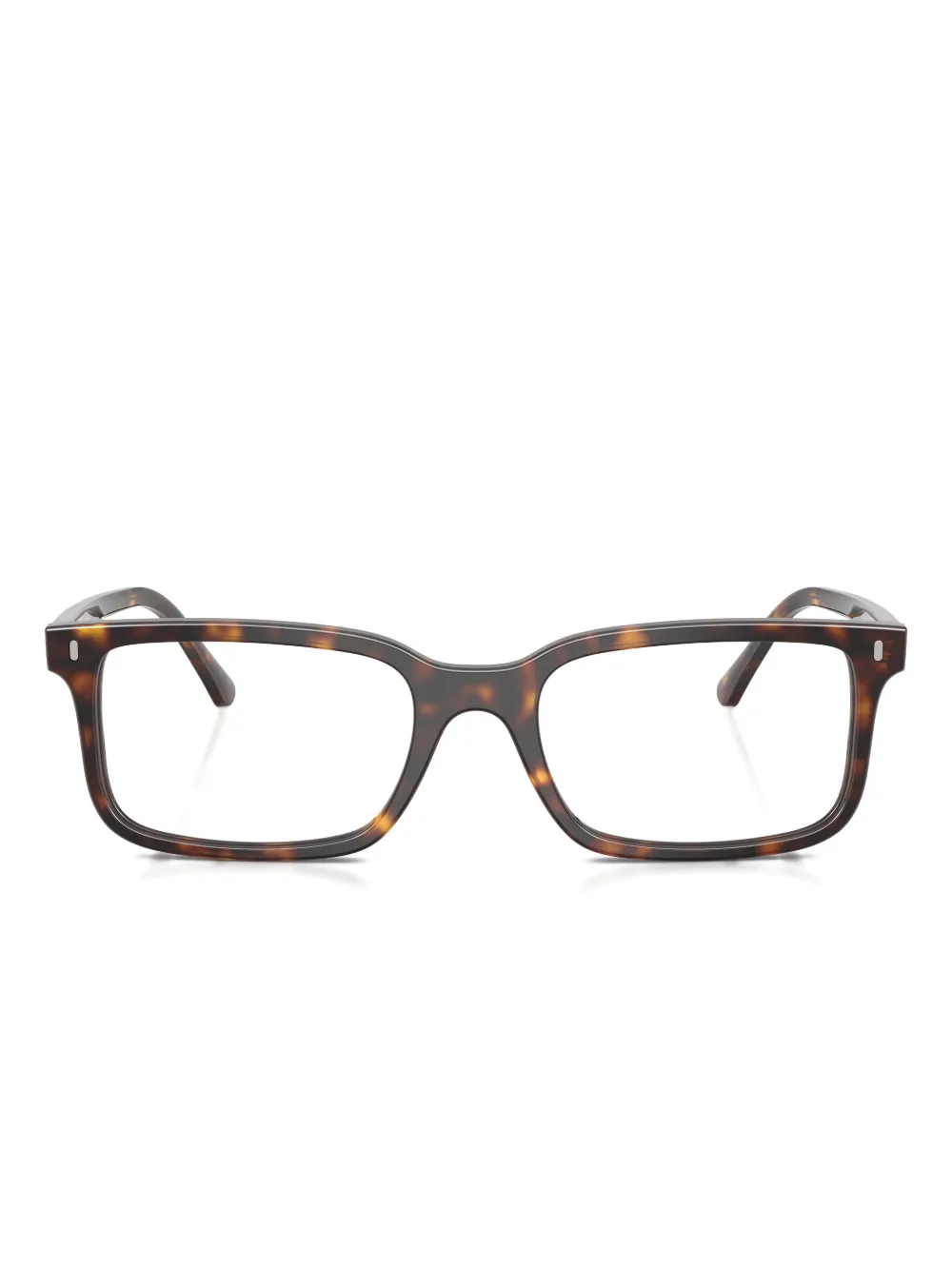 

Очки в квадратной оправе Ray-Ban, коричневый