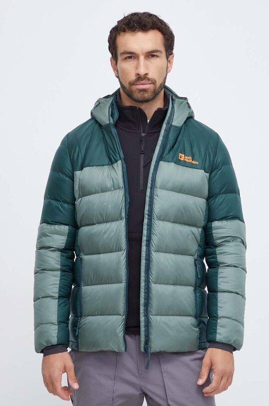 

Дутая лыжная куртка Nebelhorn Jack Wolfskin, зеленый