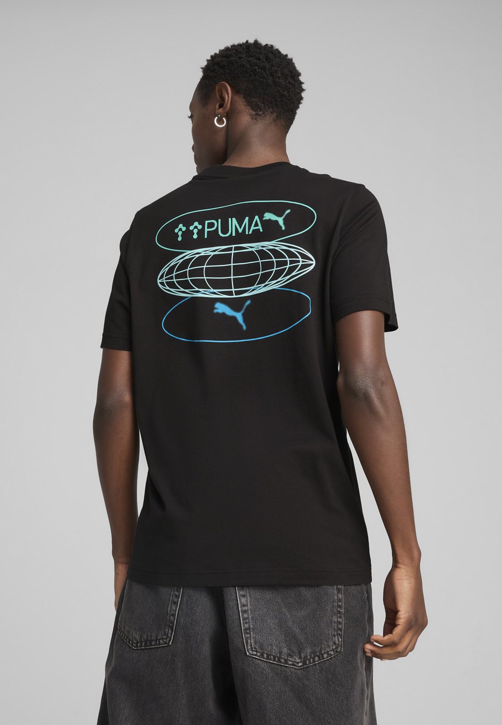 

Футболка с принтом GRAPHICS CIRCLES Puma, черный