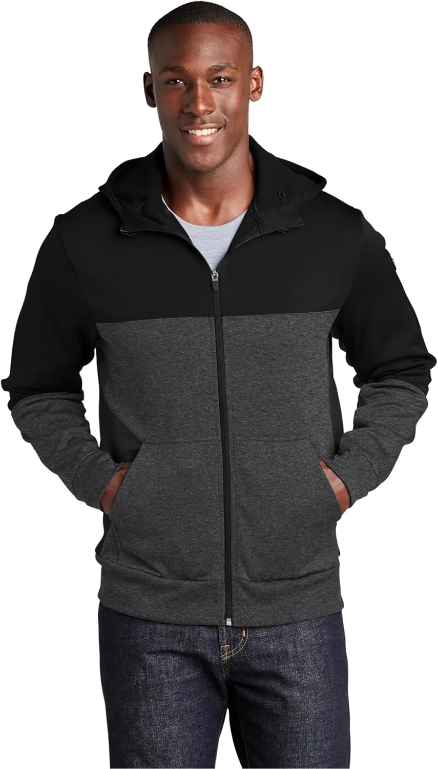

SPORT-TEK Unisex Tech Fleece Colorblock худи с полной молнией