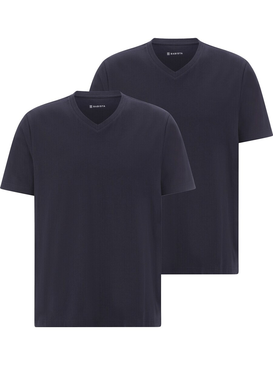 

Классическая футболка BABISTA Shirt BELLATORRO, темно-синий