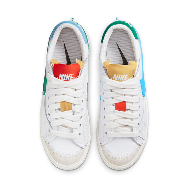 Кроссовки blazer low '77 jumbo 'mismatch' Nike, белый — фото 4